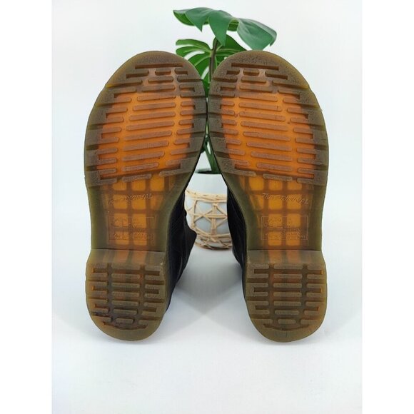 Dr. Martens 1460 Women's Pascal Black Leather Boots Size 7 US - Picture 7 of 8